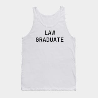 law graduate Tank Top